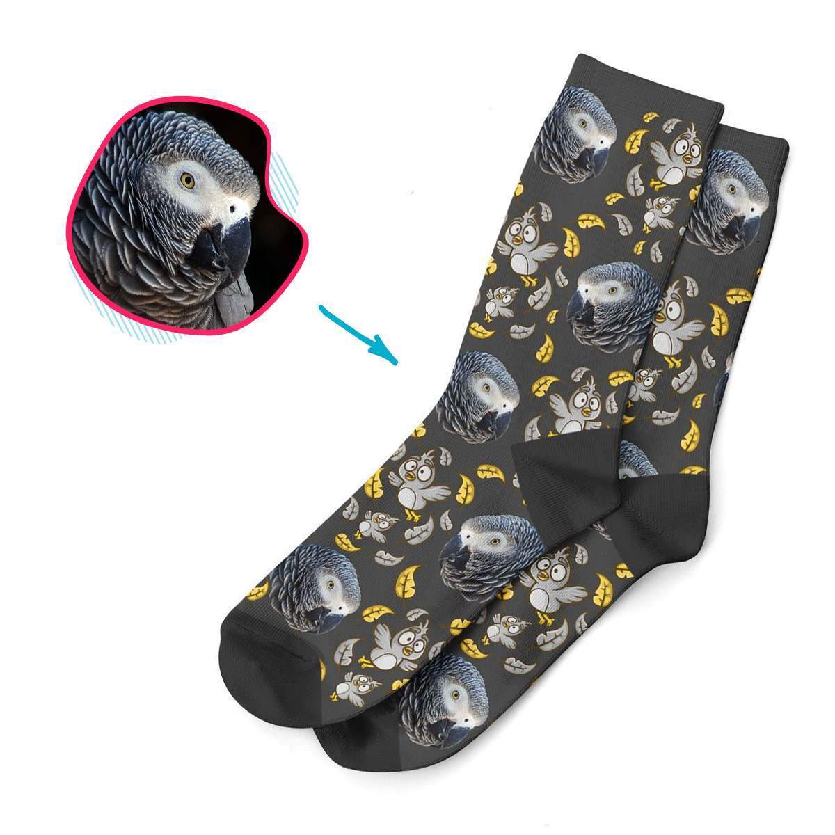 Bird Personalized Socks