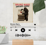 Load image into Gallery viewer, Acrylic Song Plaque - Bruno Mars (Locked Out Of Heaven)
