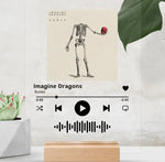 Load image into Gallery viewer, Acrylic Song Plaque - Imagine Dragons
