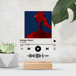 Load image into Gallery viewer, Acrylic Song Plaque - Kanye West (Off The Grid)
