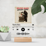 Load image into Gallery viewer, Acrylic Song Plaque - Bruno Mars (Locked Out Of Heaven)
