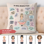 Load image into Gallery viewer, MY MENTAL BREAKDOWN PILLOW
