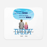 Load image into Gallery viewer, Personalized Mouse Pad For Father's Day
