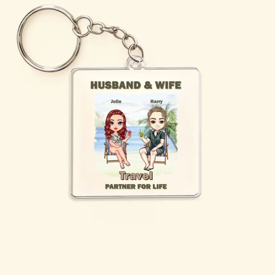 Husband & Wife. Travel partner for life
