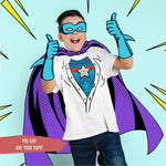 Load image into Gallery viewer, Kid's Hero With Star In Shirt
