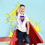 Load image into Gallery viewer, Kid's Blue Hero In Shirt
