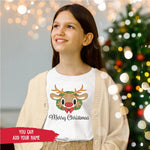 Load image into Gallery viewer, Kid's Merry Christmas with Deer
