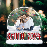 Load image into Gallery viewer, Family - Christmas Snow Globe
