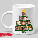 Load image into Gallery viewer, Present Christmas Tree Decoration With Your Own Photo
