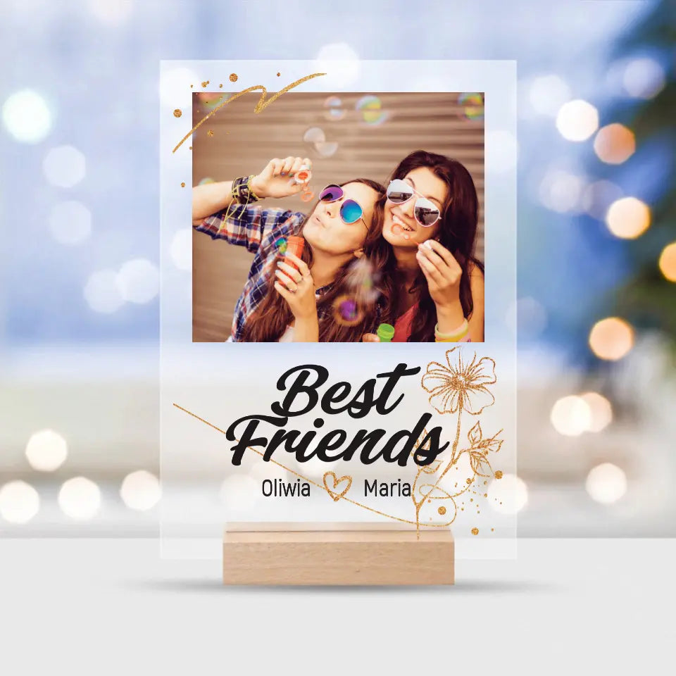 Best Friends - T-Shirt With Your Own Photo