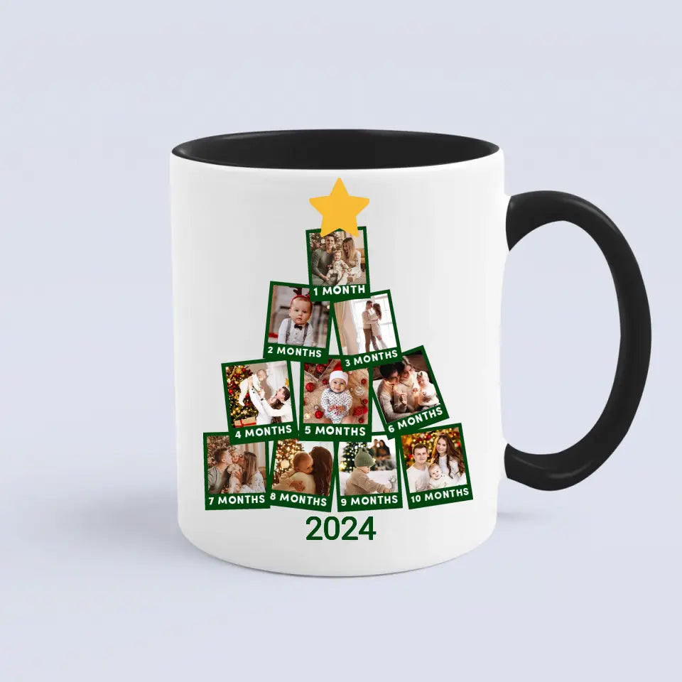 Present Christmas Tree Decoration With Your Own Photo
