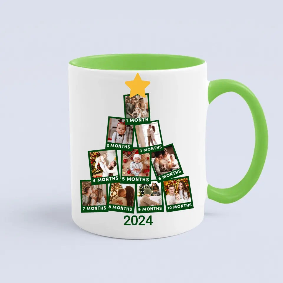 Present Christmas Tree Decoration With Your Own Photo