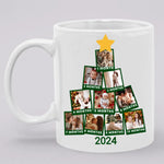 Load image into Gallery viewer, Present Christmas Tree Decoration With Your Own Photo
