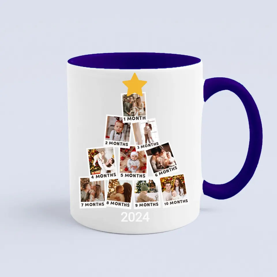 Christmas Tree Decoration With Your Own Photo