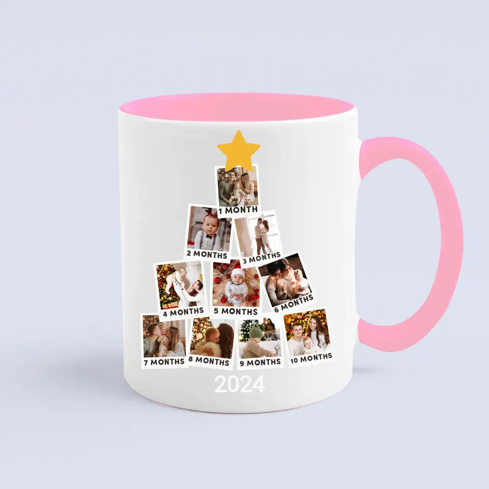 Christmas Tree Decoration With Your Own Photo