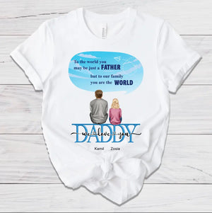 Personalized Gift For Father's Day - T-shirt