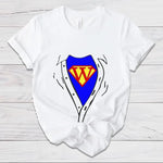 Load image into Gallery viewer, Blue Hero In Shirt
