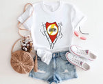 Load image into Gallery viewer, Kid's Red Hero In Shirt
