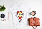 Load image into Gallery viewer, Kid's Red Hero In Shirt
