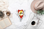 Load image into Gallery viewer, Kid's Red Hero In Shirt
