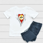 Load image into Gallery viewer, Kid's Red Hero In Shirt

