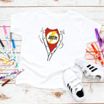 Load image into Gallery viewer, Kid's Red Hero In Shirt
