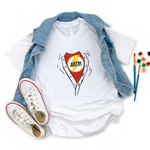 Load image into Gallery viewer, Kid's Red Hero In Shirt
