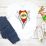 Load image into Gallery viewer, Red Hero In Shirt
