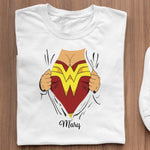 Load image into Gallery viewer, Kid's Woman Hero In A Shirt
