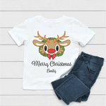 Load image into Gallery viewer, Kid's Merry Christmas with Deer
