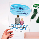 Load image into Gallery viewer, Personalized Gift For Father's Day - Acrylic glass
