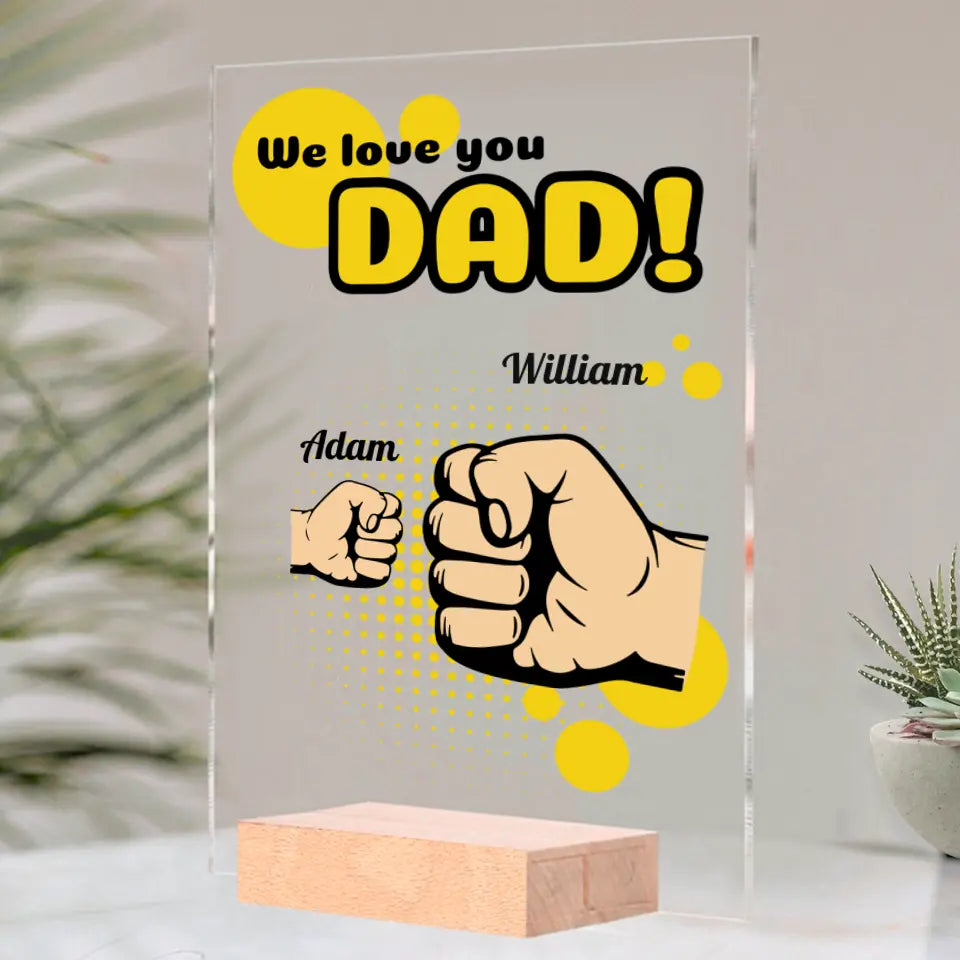 Acrylic Glass - A Gift For Father's Day