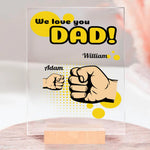 Load image into Gallery viewer, Acrylic Glass - A Gift For Father's Day
