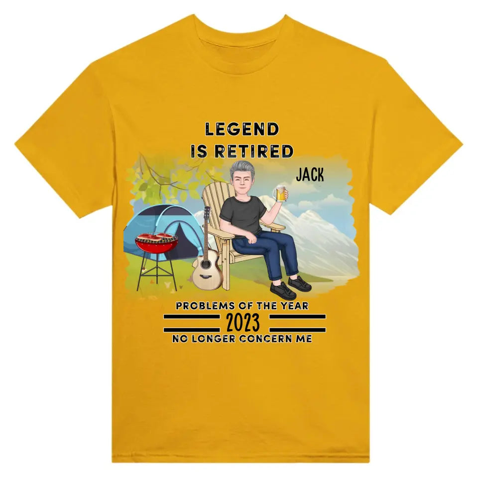 LEGEND IS RETIRED
