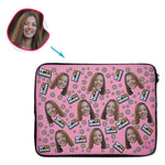 Load image into Gallery viewer, #1 Mom Personalized Laptop Sleeve
