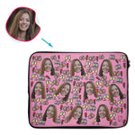Load image into Gallery viewer, Anniversary Personalized Laptop Sleeve
