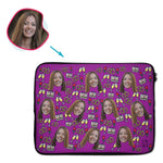 Load image into Gallery viewer, Anniversary Personalized Laptop Sleeve
