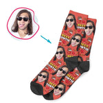Load image into Gallery viewer, Auntie Personalized Socks
