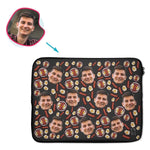 Load image into Gallery viewer, Bacon and Eggs Personalized Laptop Sleeve
