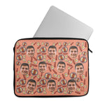 Load image into Gallery viewer, Bacon and Eggs Personalized Laptop Sleeve

