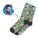 Load image into Gallery viewer, Basketball Personalized Socks

