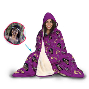 BFF for Her Personalized Hooded Blanket