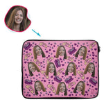 Load image into Gallery viewer, BFF for Her Personalized Laptop Sleeve
