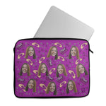 Load image into Gallery viewer, BFF for Her Personalized Laptop Sleeve
