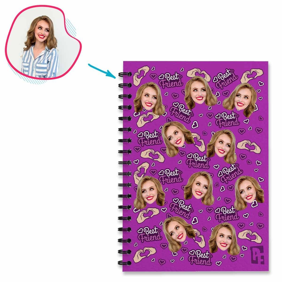 BFF for Her Personalized Notebook