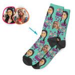 Load image into Gallery viewer, BFF for Her Personalized Socks
