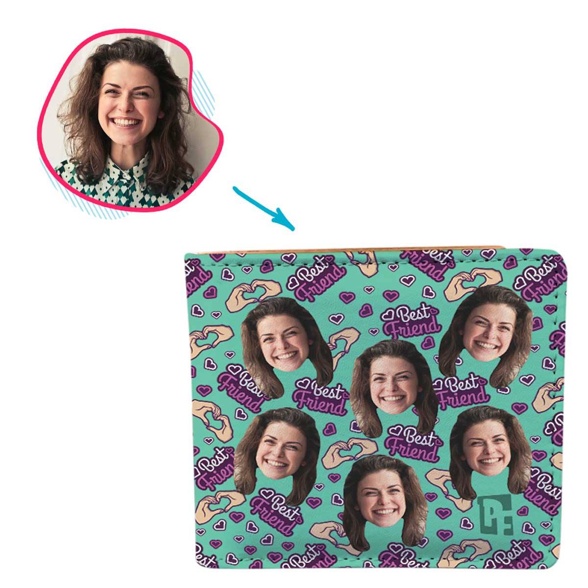 BFF for Her Personalized Wallet