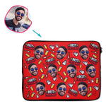 Load image into Gallery viewer, BFF for Him Personalized Laptop Sleeve
