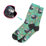 Load image into Gallery viewer, Bird Personalized Socks
