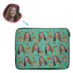 Load image into Gallery viewer, Birthday Personalized Laptop Sleeve
